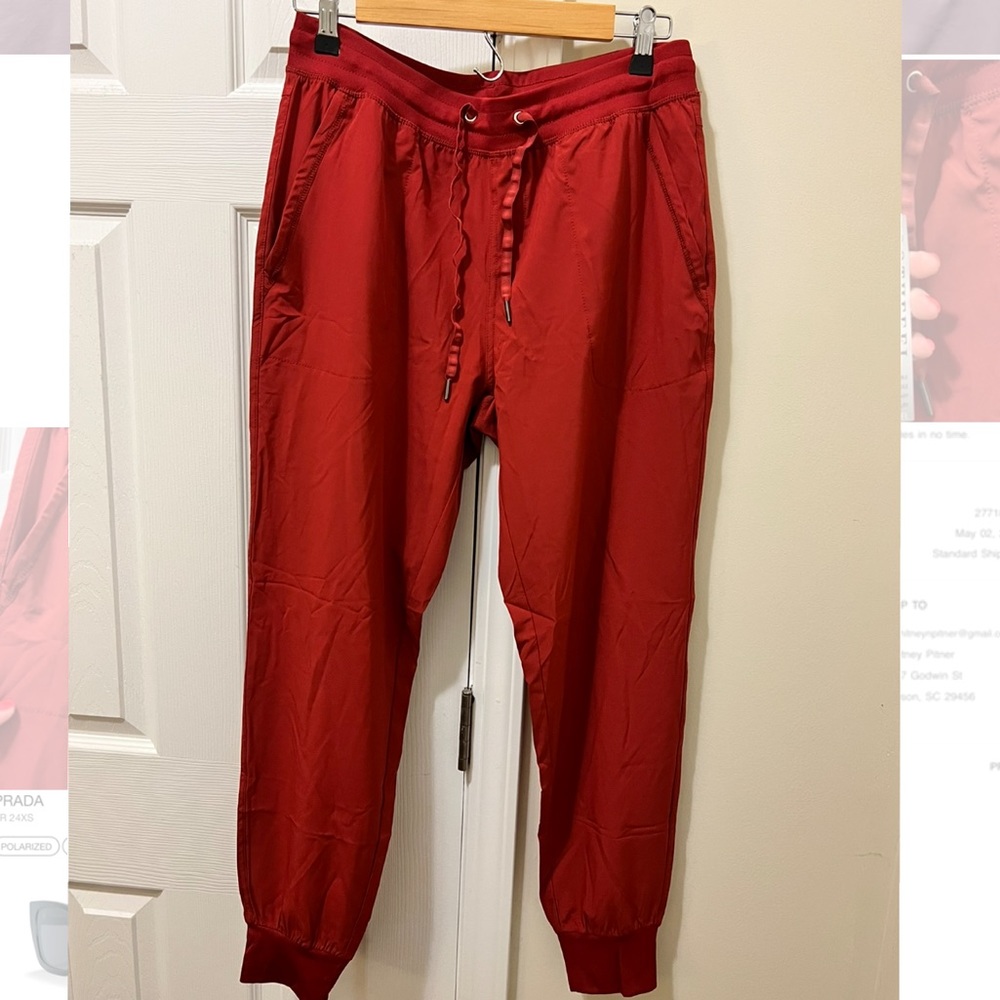 Burnt Orange Joggers